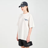 アクメドラビ(acme' de la vie) ROUNDING LOGO WAFFLE SHORT SLEEVE T-SHIRT WHITE