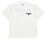 アクメドラビ(acme' de la vie) ROUNDING LOGO WAFFLE SHORT SLEEVE T-SHIRT WHITE