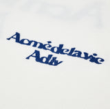 アクメドラビ(acme' de la vie) ROUNDING LOGO WAFFLE SHORT SLEEVE T-SHIRT WHITE