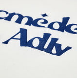 アクメドラビ(acme' de la vie) ROUNDING LOGO WAFFLE SHORT SLEEVE T-SHIRT WHITE