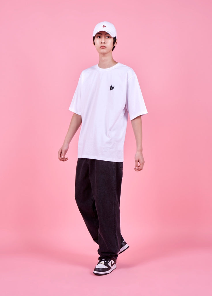 VARZAR(バザール) Love is Devil T-Shirts (2color)