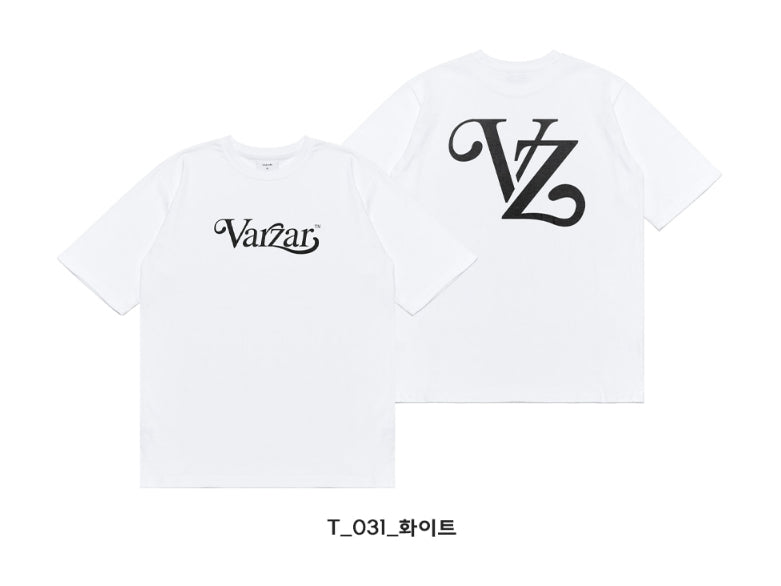 VARZAR(バザール) Leaf VZ Logo T-Shirts (6color)
