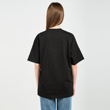 アクメドラビ(acme' de la vie) 3D CHROME LOGO SHORT SLEEVE T-SHIRT BLACK
