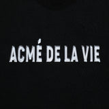 アクメドラビ(acme' de la vie) 3D CHROME LOGO SHORT SLEEVE T-SHIRT BLACK