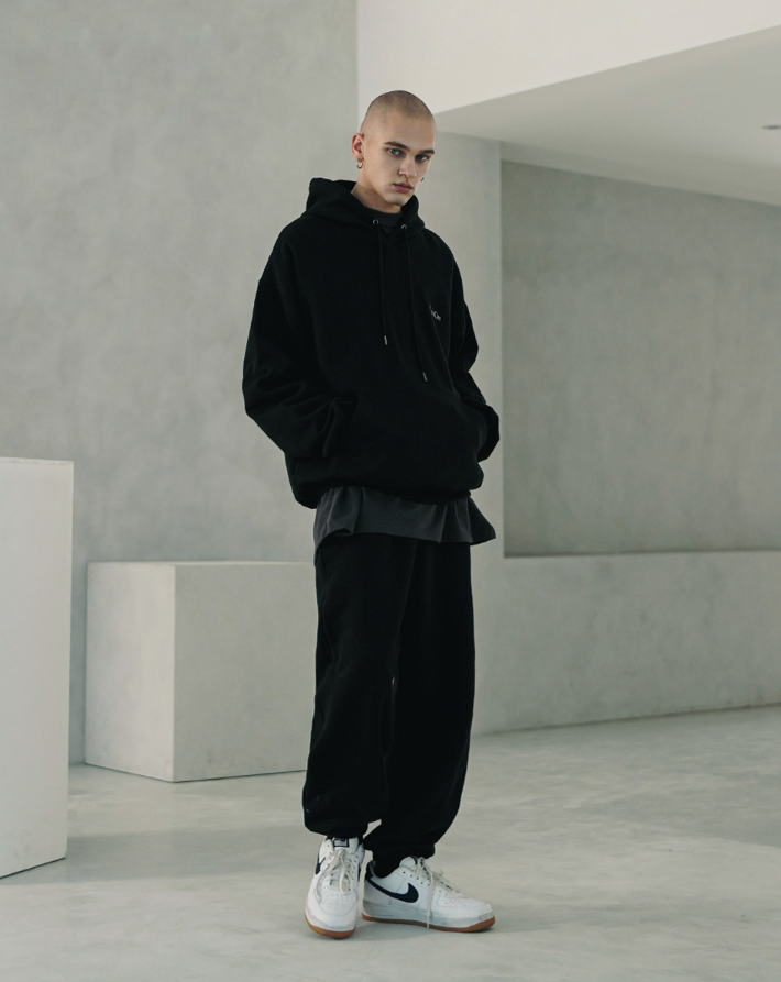 EZKATON (エズカートン) Union Hood Black KMHD6617