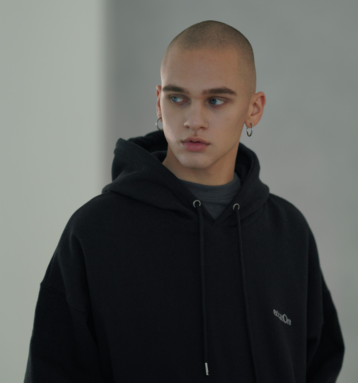 EZKATON (エズカートン) Union Hood Black KMHD6617