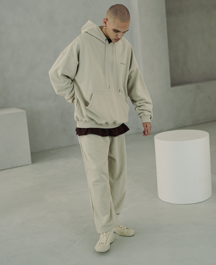 EZKATON (エズカートン) Union Hood Gray Beige KMHD6617