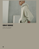 EZKATON (エズカートン) Union Hood Gray Beige KMHD6617