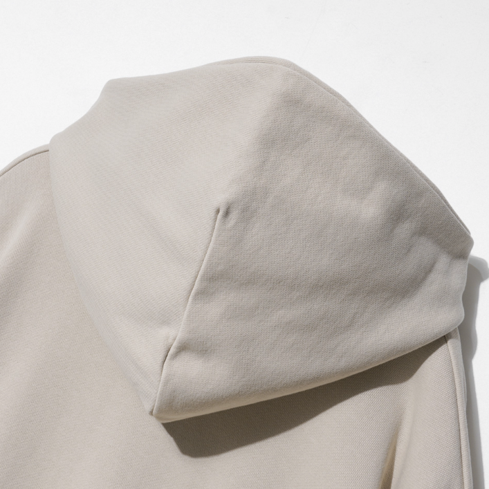 EZKATON (エズカートン) Union Hood Gray Beige KMHD6617