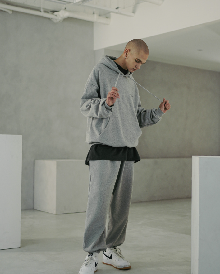 EZKATON (エズカートン) Union Hood Gray KMHD6617