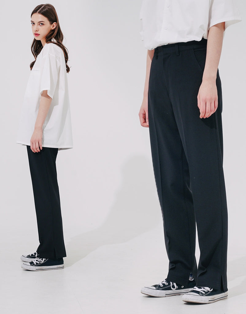 UNDERBASE(アンダーベース) Long Slit Semi-Wide Slacks 3COLOR JKLP9047