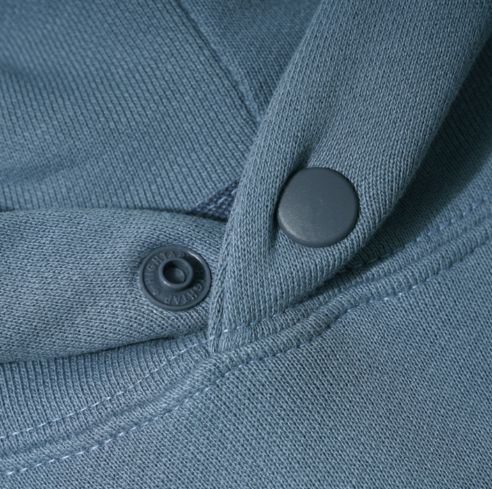 EZKATON (エズカートン) Grow Hood Blue Gray JIHD6615