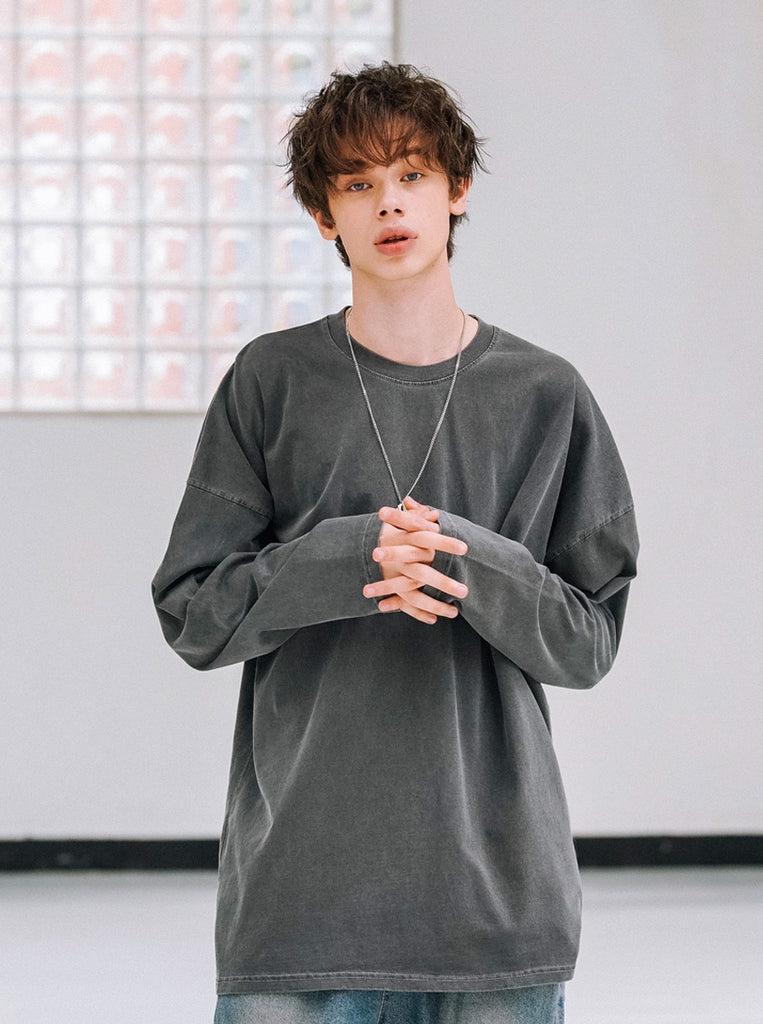 UNDERBASE(アンダーベース) DEIA PIGMENT LONG SLEEVE 6COLOR ISLT9060