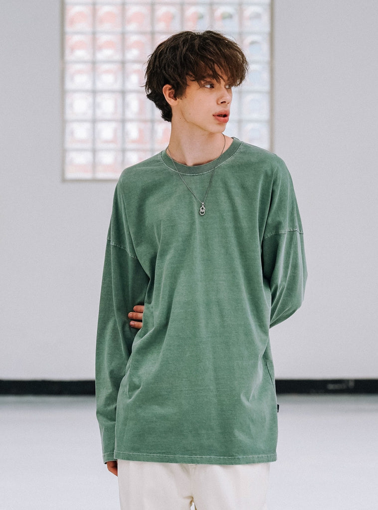 UNDERBASE(アンダーベース) DEIA PIGMENT LONG SLEEVE 6COLOR ISLT9060