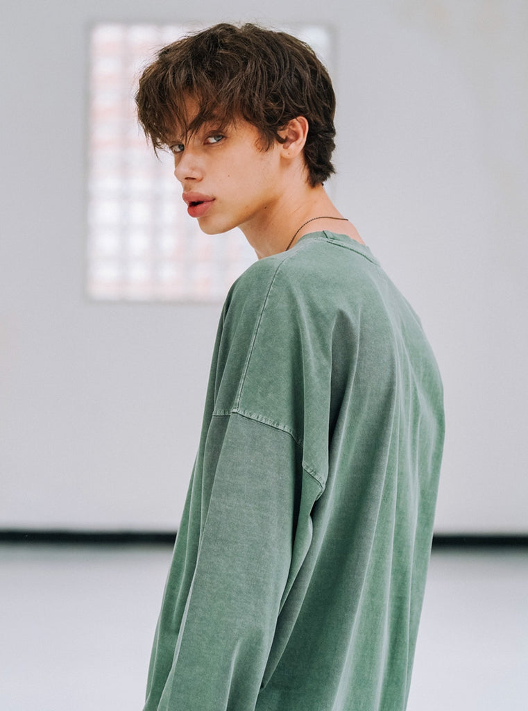 UNDERBASE(アンダーベース) DEIA PIGMENT LONG SLEEVE 6COLOR ISLT9060