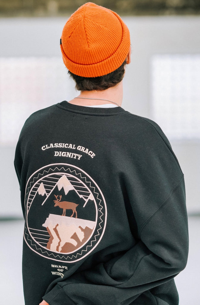 UNDERBASE(アンダーベース) Cliff Sweatshirt 4COLOR ISMT9066
