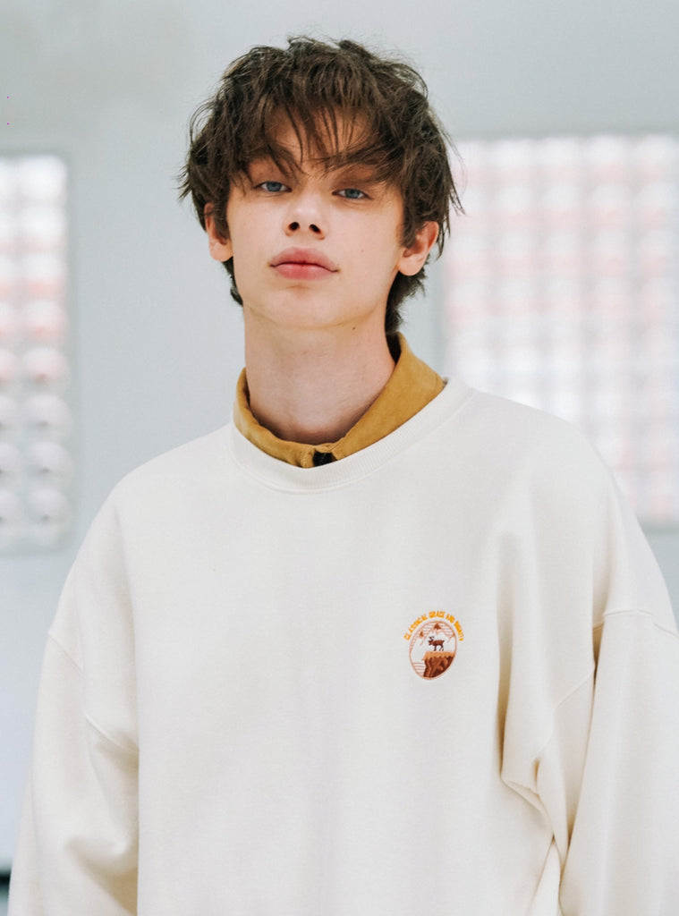 UNDERBASE(アンダーベース) Cliff Sweatshirt 4COLOR ISMT9066