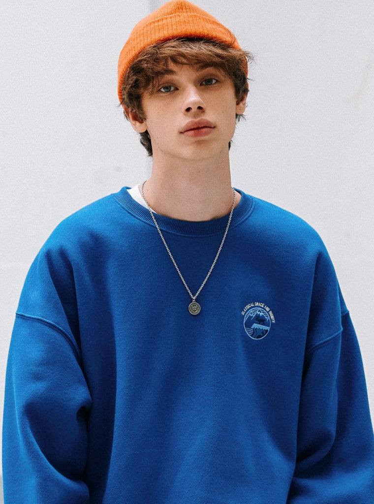 UNDERBASE(アンダーベース) Cliff Sweatshirt 4COLOR ISMT9066