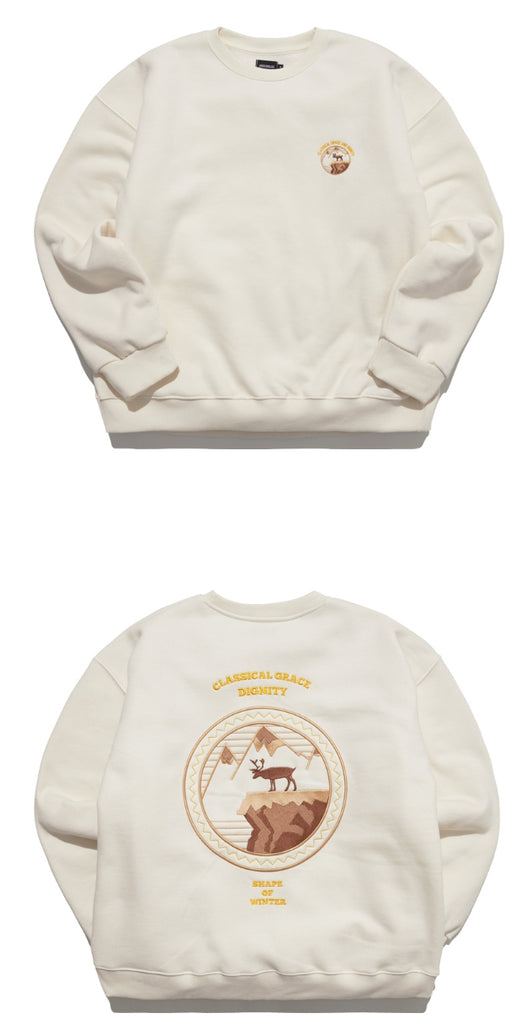 UNDERBASE(アンダーベース) Cliff Sweatshirt 4COLOR ISMT9066