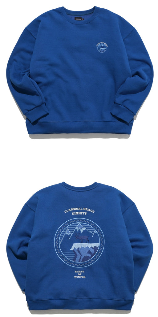 UNDERBASE(アンダーベース) Cliff Sweatshirt 4COLOR ISMT9066