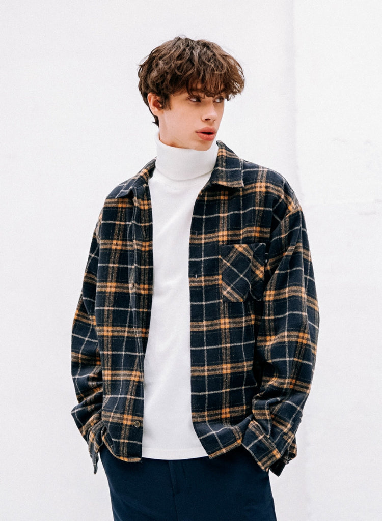 UNDERBASE(アンダーベース) GUPI CHECH SHIRT 3COLOR JKLS9071