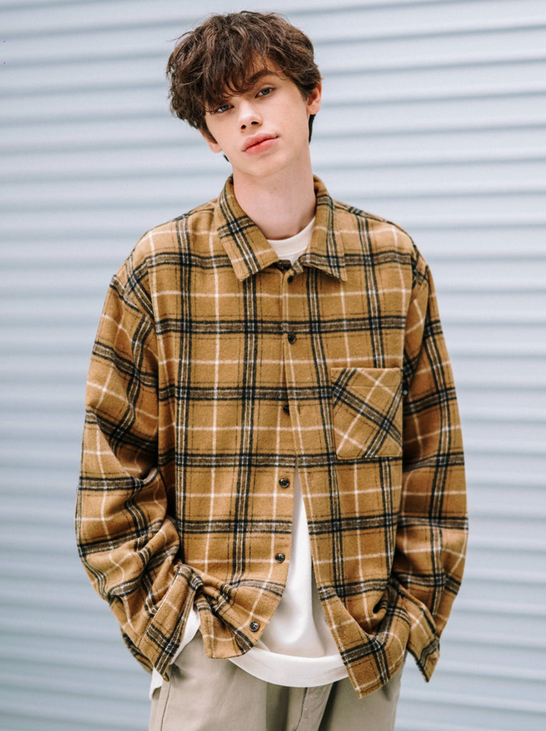 UNDERBASE(アンダーベース) GUPI CHECH SHIRT 3COLOR JKLS9071
