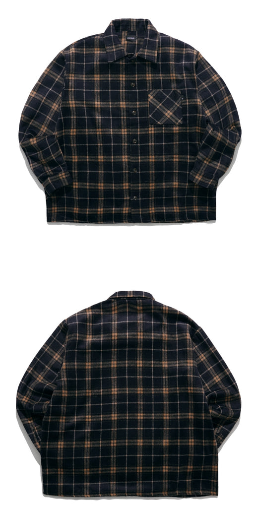 UNDERBASE(アンダーベース) GUPI CHECH SHIRT 3COLOR JKLS9071