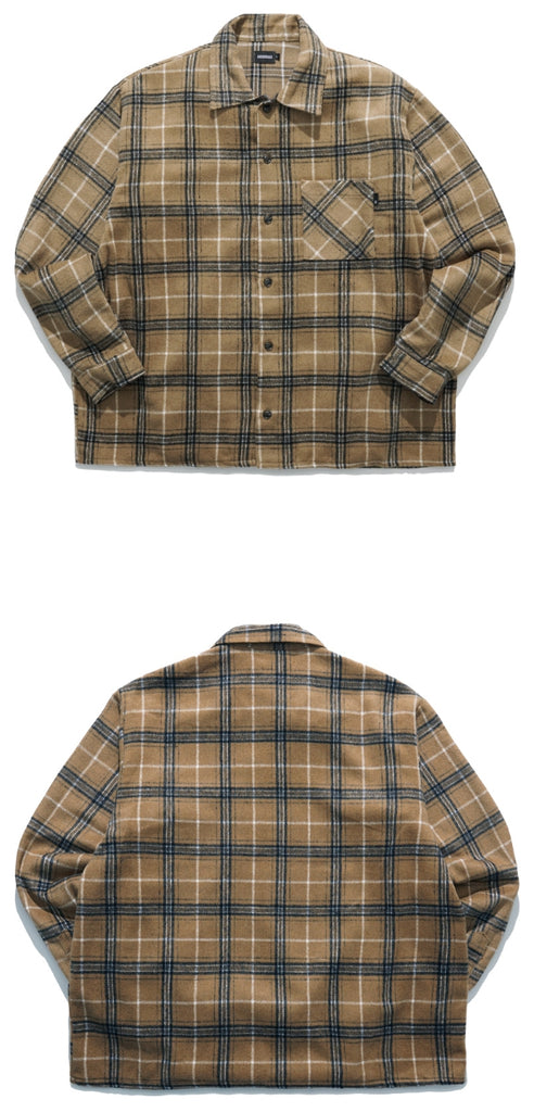 UNDERBASE(アンダーベース) GUPI CHECH SHIRT 3COLOR JKLS9071