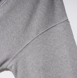 EZKATON (エズカートン) Satin Logo Sweatshirt Gray JJMT6612