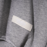 EZKATON (エズカートン) Satin Logo Sweatshirt Gray JJMT6612