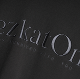 EZKATON (エズカートン) Satin Logo Sweatshirt Deep Gray JJMT6612