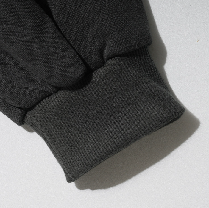 EZKATON (エズカートン) Satin Logo Sweatshirt Deep Gray JJMT6612