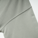 EZKATON (エズカートン) Satin Logo Sweatshirt Smoke Green JJMT6612