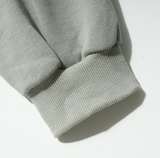 EZKATON (エズカートン) Satin Logo Sweatshirt Smoke Green JJMT6612