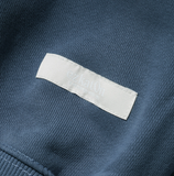 EZKATON (エズカートン) Satin Logo Sweatshirt Blue Gray JJMT6612