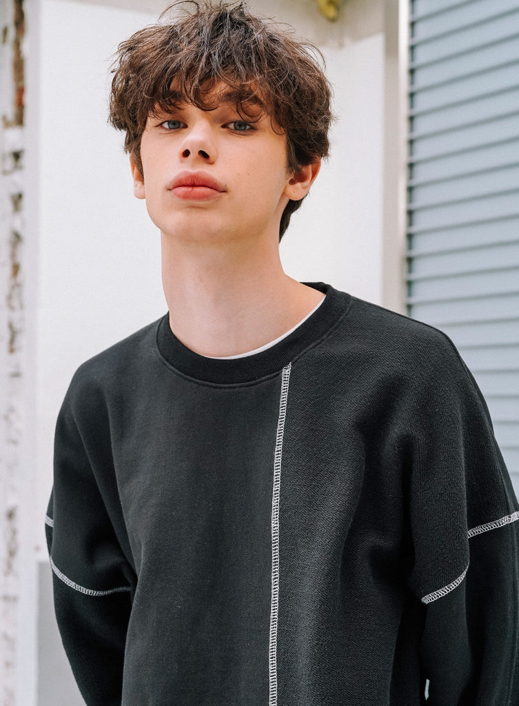 UNDERBASE(アンダーベース) Reverse Stitch Sweatshirt 4COLOR OYMT9073