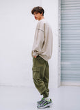 UNDERBASE(アンダーベース) Reverse Stitch Sweatshirt 4COLOR OYMT9073
