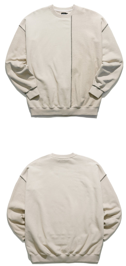 UNDERBASE(アンダーベース) Reverse Stitch Sweatshirt 4COLOR OYMT9073