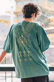 UNDERBASE(アンダーベース) Auro Short-sleeve Blue Green ISST9077