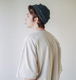 UNDERBASE(アンダーベース) Single overfit short-sleeve light gray ISST9052