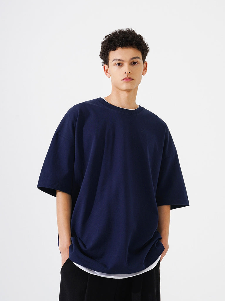 FEPL(ペプル) New solide over fit half sleeve T-shirt KYST1354