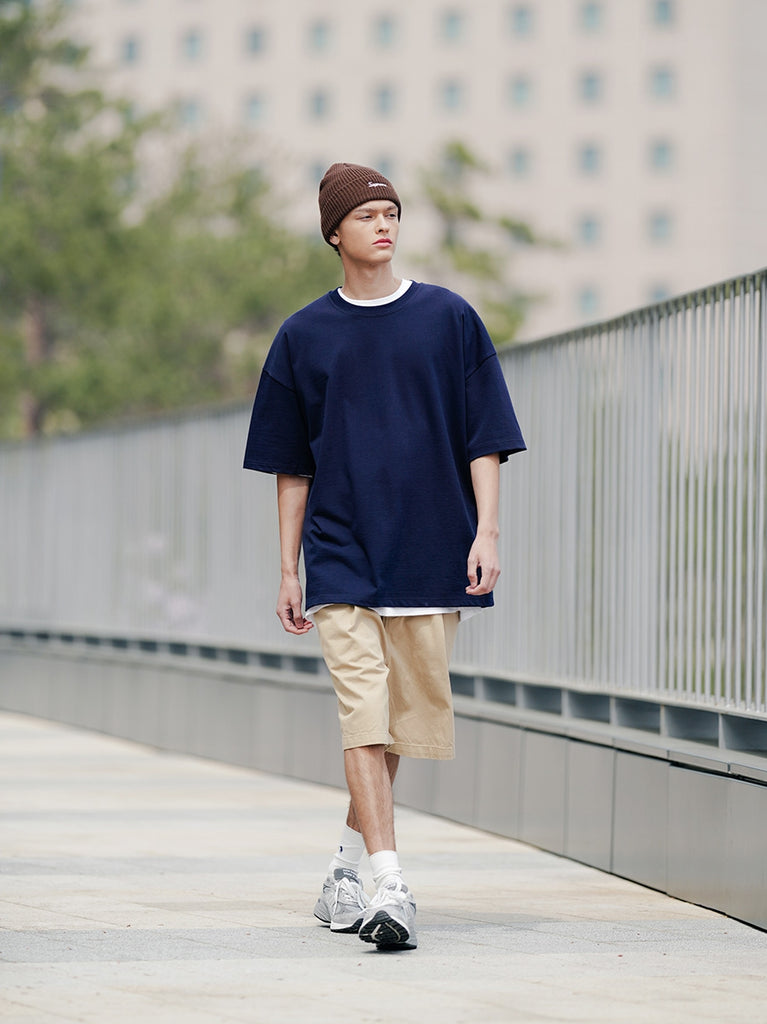 FEPL(ペプル) New solide over fit half sleeve T-shirt KYST1354
