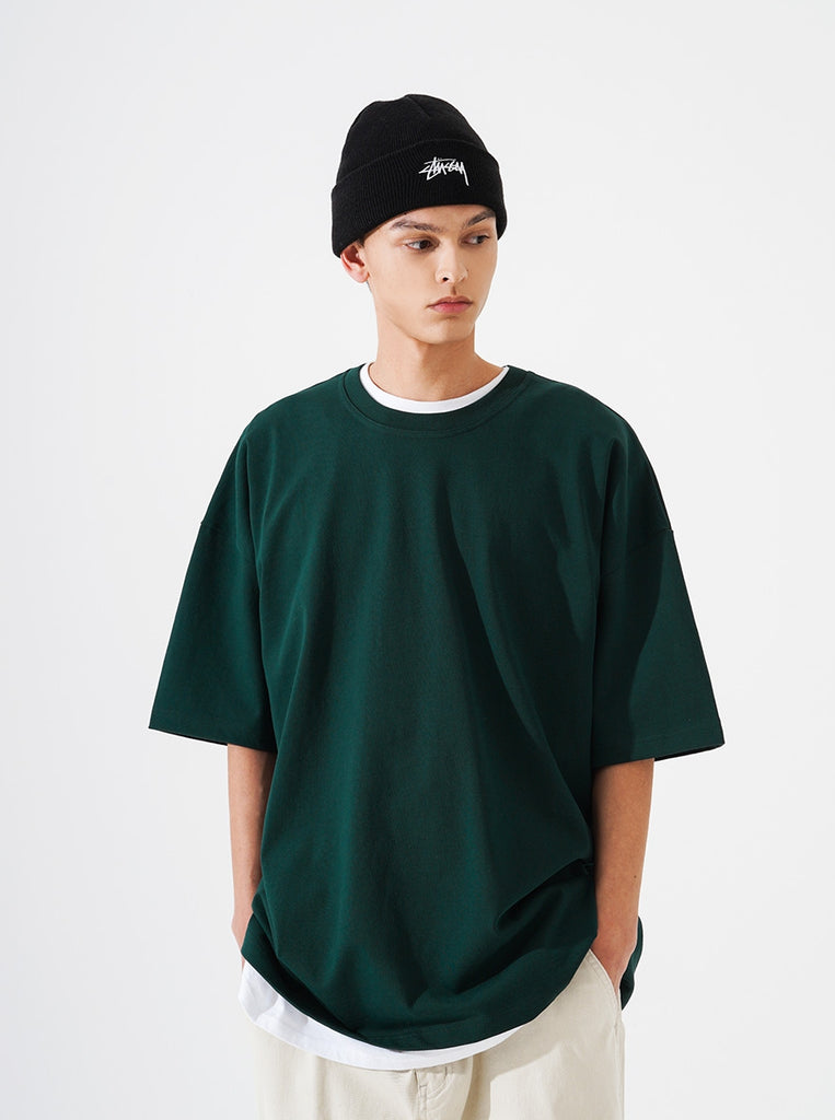 FEPL(ペプル) New solide over fit half sleeve T-shirt KYST1354
