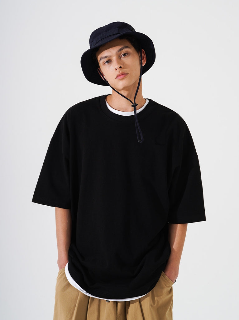 FEPL(ペプル) New solide over fit half sleeve T-shirt KYST1354