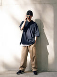 FEPL(ペプル) Dense collar half sleeve T-shirt YKST1348