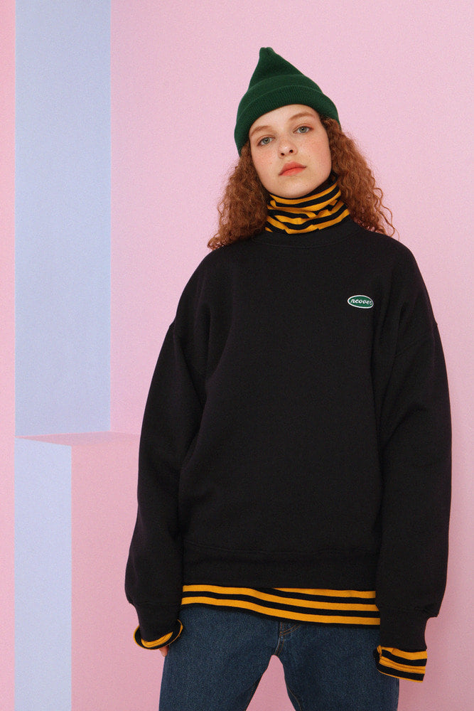 NCOVER(エンカバー)LOGO SWEATSHIRT-NAVY
