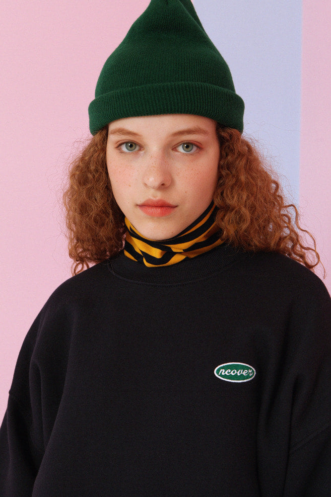 NCOVER(エンカバー)LOGO SWEATSHIRT-NAVY