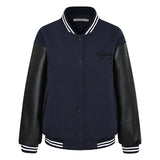 curetty (キュリティー)  C LOGO POINT BASEBALL JACKET_NAVY