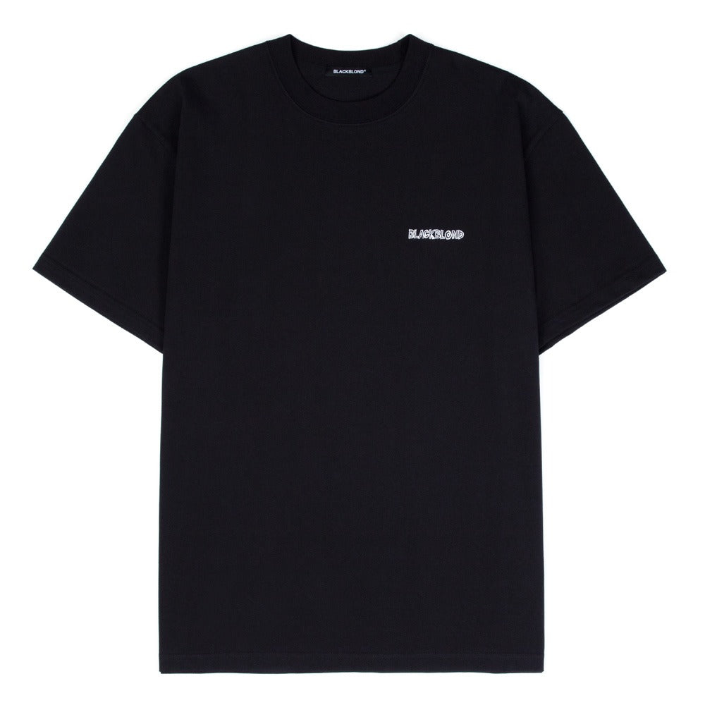 ブラックブロンド(BLACKBLOND) BBD Border Graffiti Logo T-Shirt (Black)