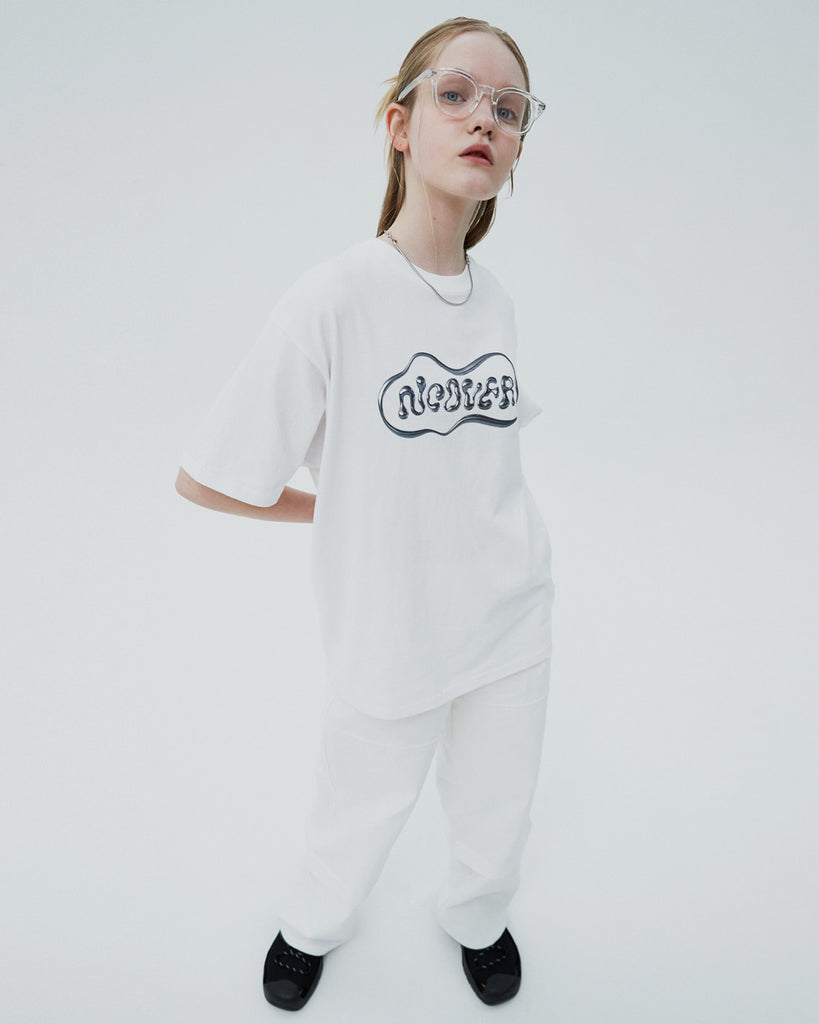 NCOVER(エンカバー)ORIGINAL 3D SPACE TSHIRT-WHITE